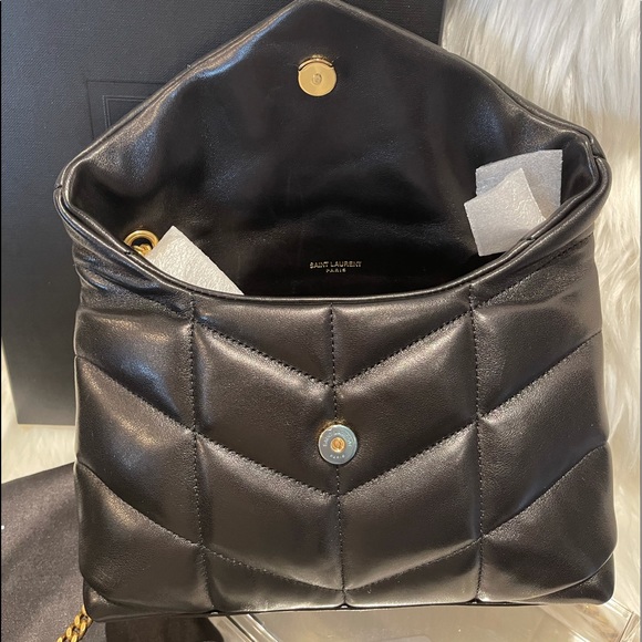 ❣️❣️❣️SOLD❣️❣️❣️SAINT LAURENT toy lou lou puffer bag ❤️BRAND NEW - Picture 8 of 13